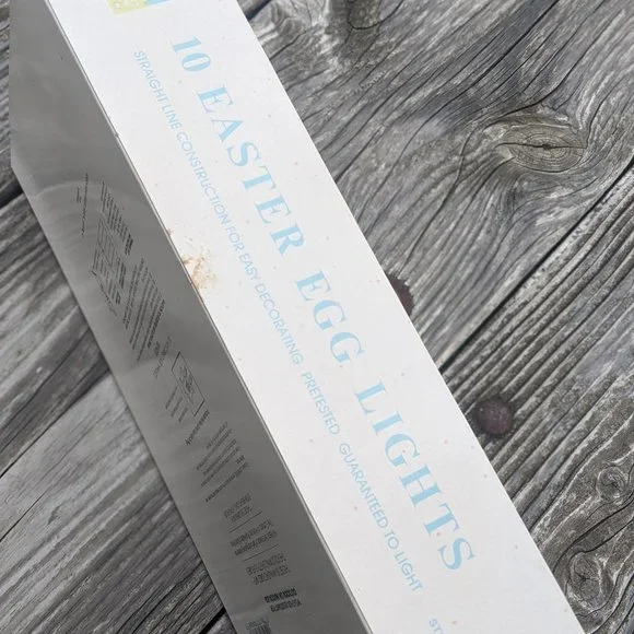 Novelty Easter Egg Lights Vintage - Picture 12 of 13